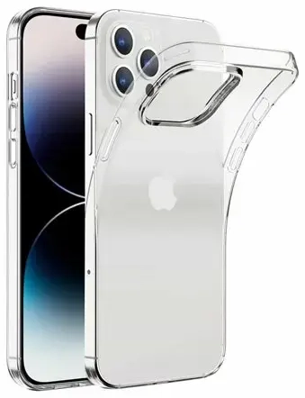 Fusion Ultra Back Case 2 mm прочный силиконовый чехол для Apple iPhone 16 Pro Max Прозрачный