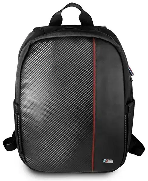 Plecak BMW BMBPCO15CAPRBK 16" czarny|black Carbon Red Stripe