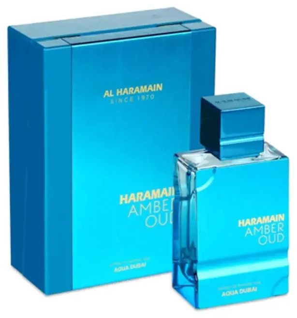 Al Haramain Amber Oud Aqua Dubai tīras smaržas unisex 75 ml