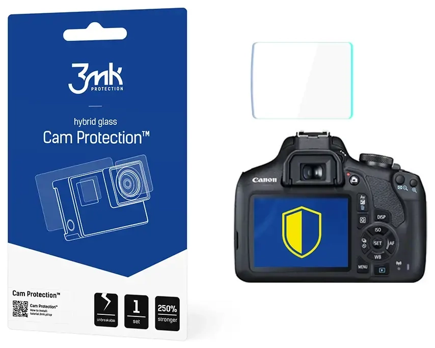 Canon EOS 2000D – 3mk Cam Protection™ ekraanikaitse