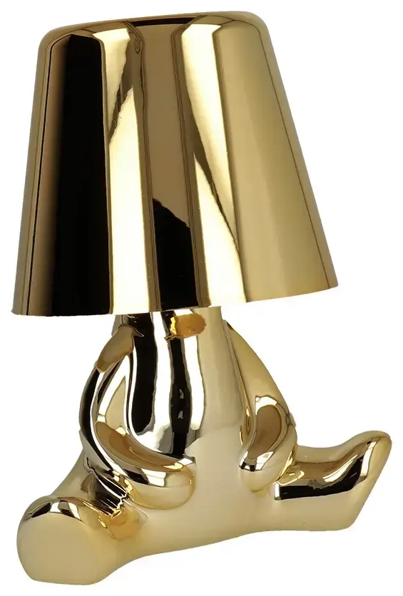 Naktinė lempa Golden Man dizainas B