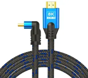 Kaabel Savio HDMI isane – HDMI isane 5 m 8K sinine
