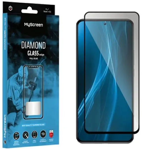 MS Diamond Glass Edge FG Oppo A2 5G czarny|black Full Glue