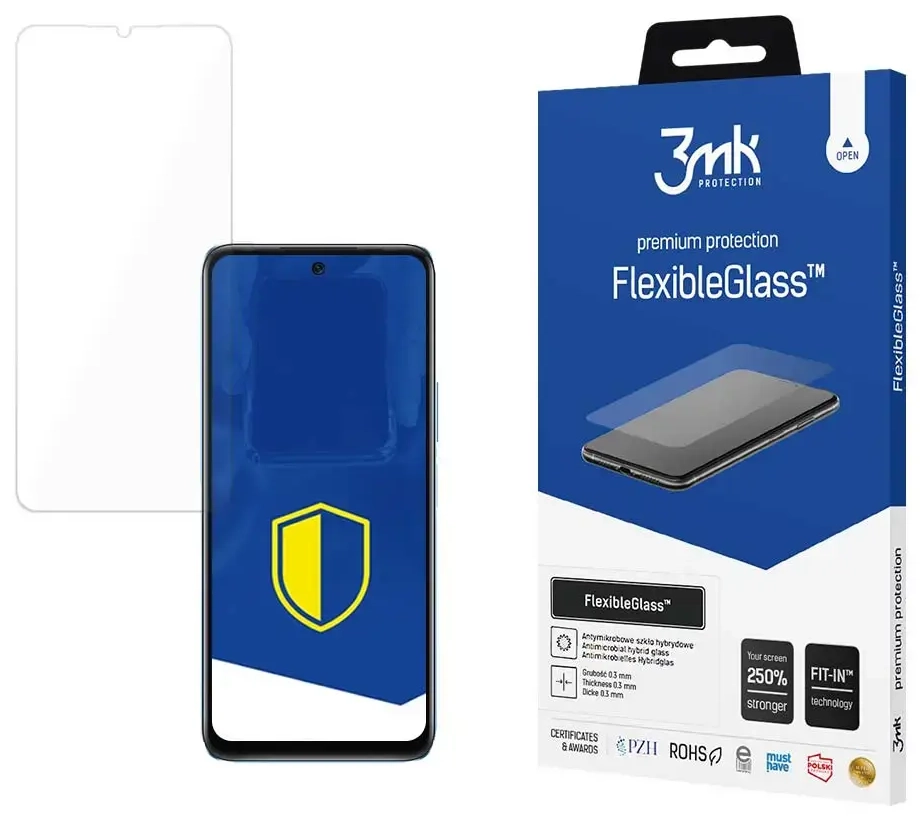 Infinix Hot 20 - 3mk FlexibleGlass™ ekrano apsauga