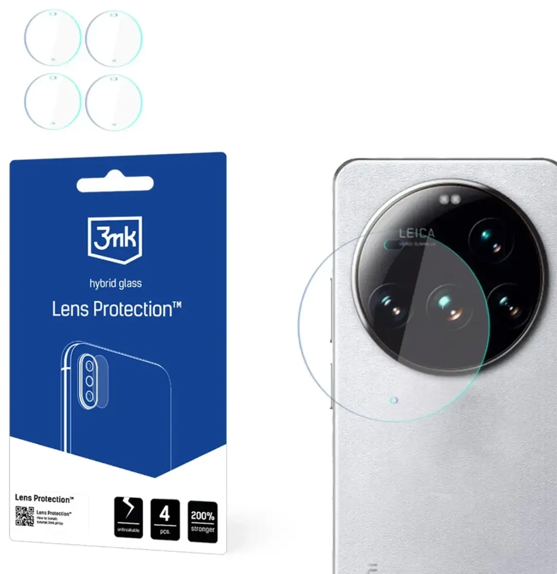 3mk Lens Protection Camera Glass for Xiaomi 15 Ultra