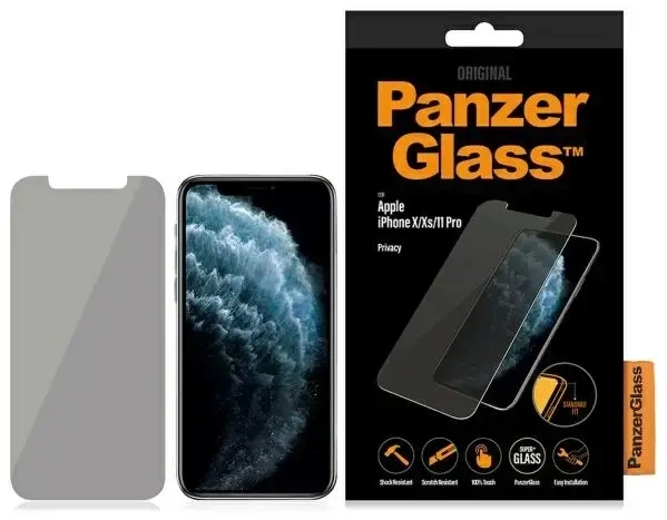 PanzerGlass Standard Super+ apsauginis stiklas telefonui iPhone X | iPhone XS | iPhone 11 Pro