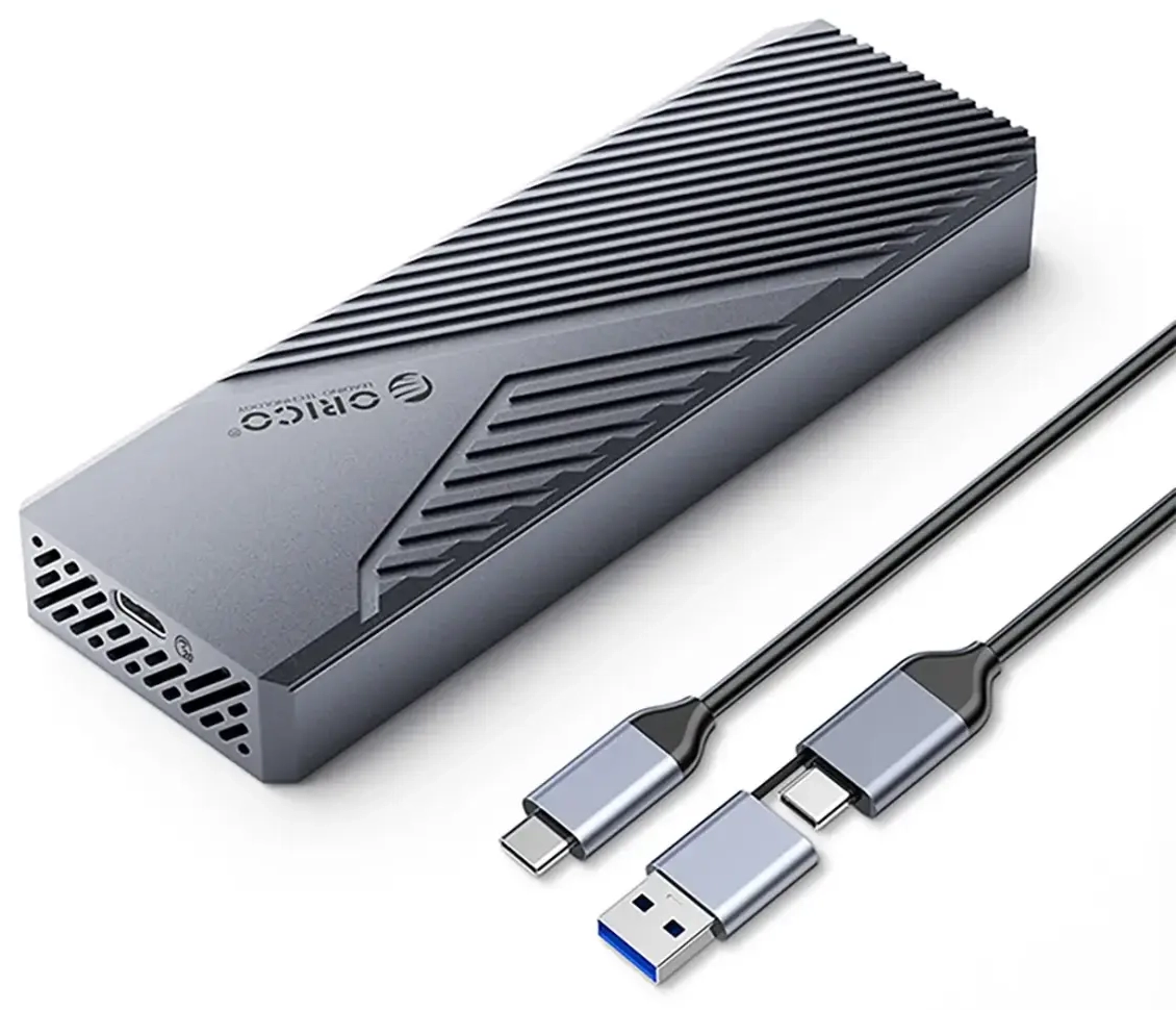 Orico CNM2-G20 M.2 NVME USB-C 3.2 20Gb|s Disk Drive - Gray