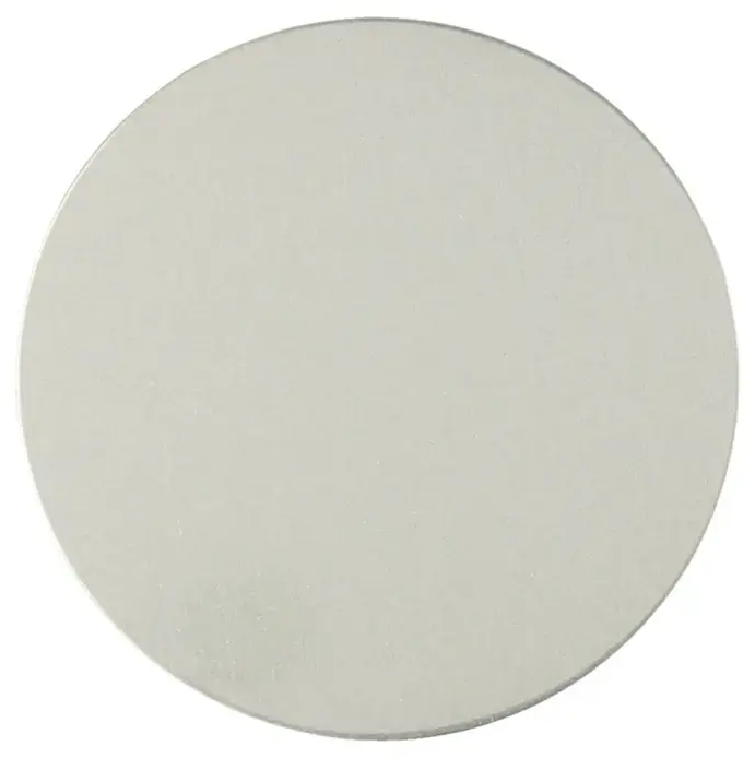 Metal plate for magnet holders - round 40mm silver