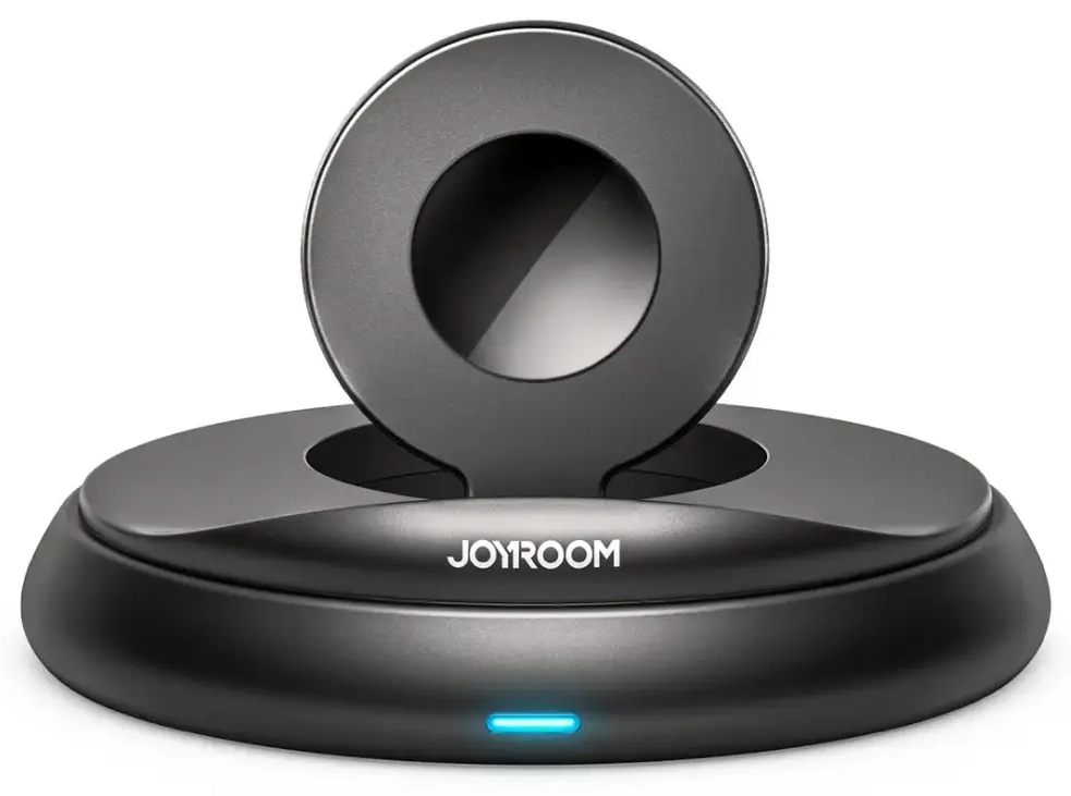 Joyroom JR-W12 sulankstomas indukcinis įkroviklis Apple Watch laikrodžiui - juodas