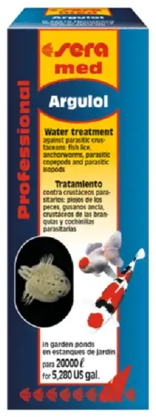 Līdzeklis pret vēžveidīgiem parazītiem dīķī - Sera Med Professional Argulol 100ml