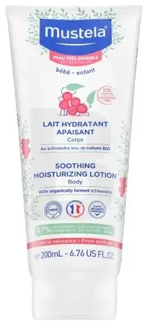 Mustela Bébé niisutav kehalosjoon, rahustav niisutav losjoon 200 ml