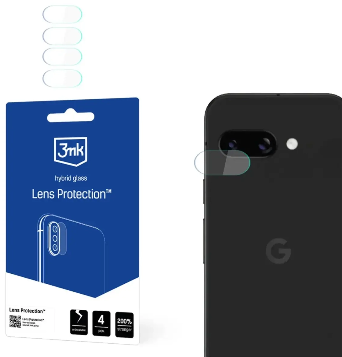 3mk Lens Protection Camera Glass for Google Pixel 9A