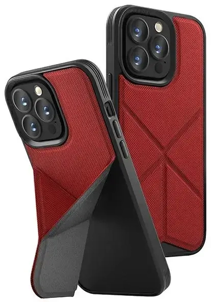 UNIQ etui Transforma iPhone 13 Pro | 13 6,1" czerwony|coral red MagSafe