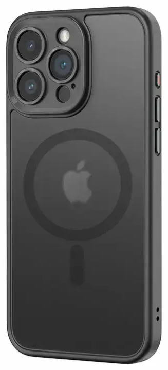 Rock Guard Touch Matte Series чехол для телефона iPhone 15 Plus чёрный
