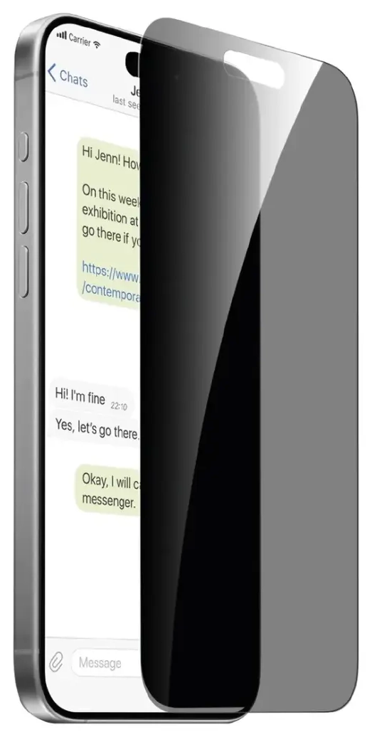 Puro Privacy Tempered Glass for iPhone 16 Pro Max | iPhone 15 Pro Max