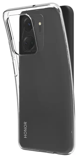 Fusion Ultra Back Case 0.5 mm silikona aizsargapvalks Honor X7a caurspīdīgs