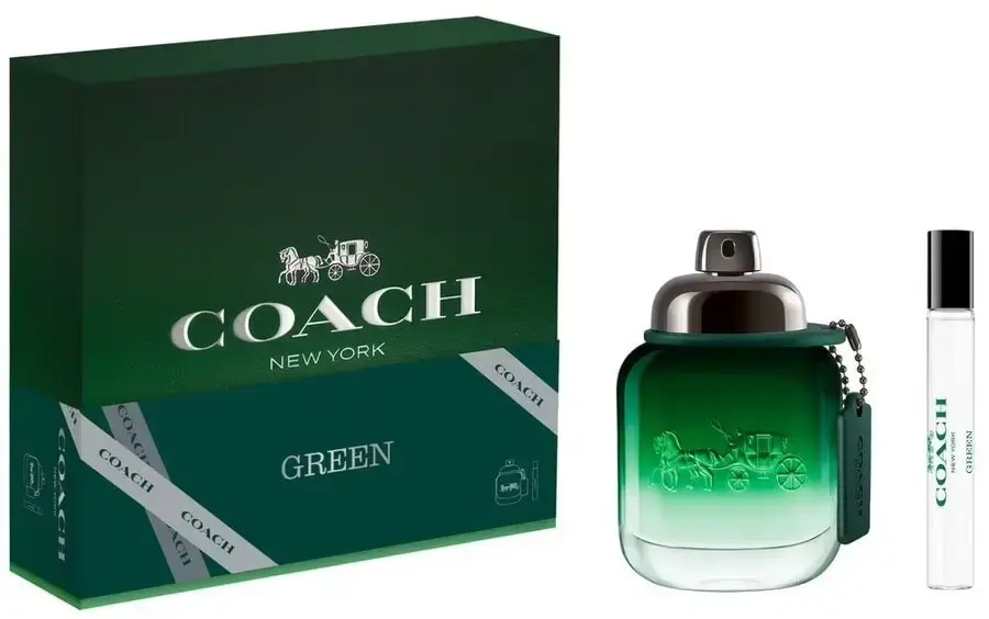 Set Coach: Green, Eau De Toilette, For Men, 100 ml + Green, Eau De Toilette, For Men, 10 ml