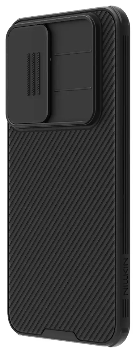 Nillkin CamShield PRO kietas dėklas, skirtas Samsung Galaxy A56 5G, juodas