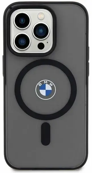 Etui BMW BMHMP14MDSLK iPhone 14 Plus 6.7" czarny|black hardcase Signature MagSafe