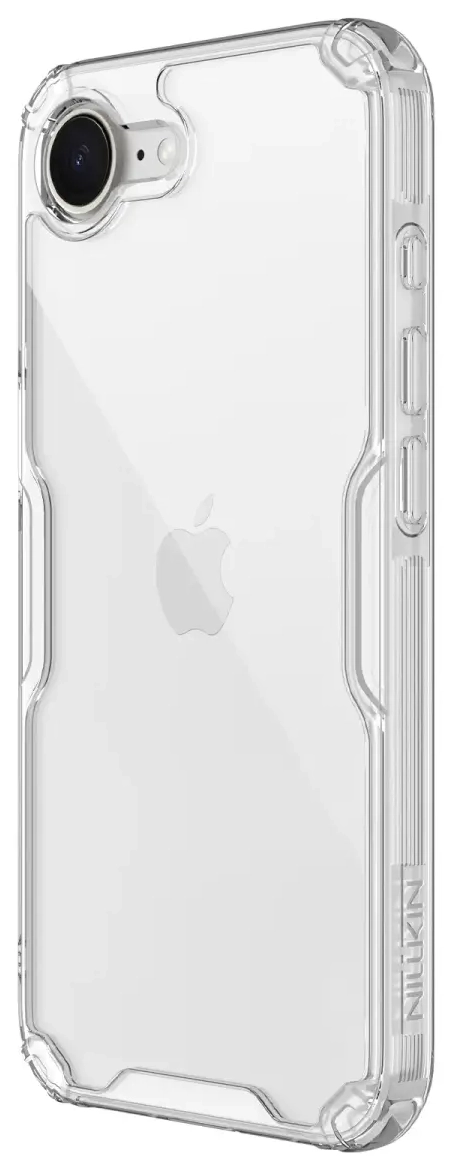 Nillkin Nature TPU PRO telefonikott iPhone 16e jaoks, läbipaistev