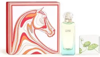 Hermès Un Jardin Sur le Nil dovanų rinkinys EDT 100 ml ir muilo gabalėlis 50 g