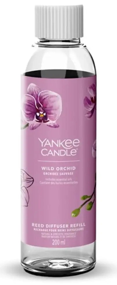Yankee Candle Signature Wild Orchid kvapiojo difuzoriaus papildymas 200ml