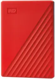 Western Digital My Passport 2TB raudonas
