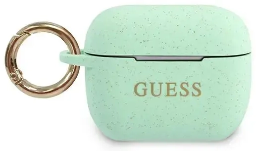 GUACAPSILGLGN Guess Silicone Case for Airpods Pro Green