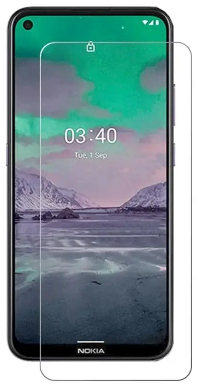 Fusion Tempered Glass Aizsargstikls Nokia 3.4