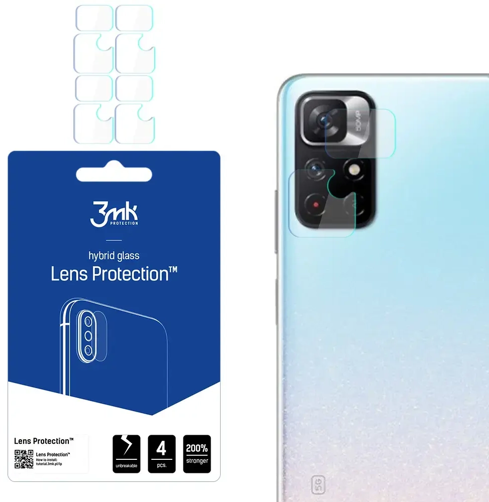3mk Lens Protection do Xiaomi Redmi Note 11 5G