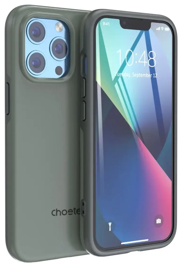 Choetech MFM Anti-drop case Made For MagSafe for iPhone 13 Pro black (PC0113-MFM-GN)