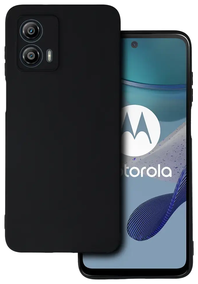 Back Case MATT for MOTOROLA MOTO G53 Black