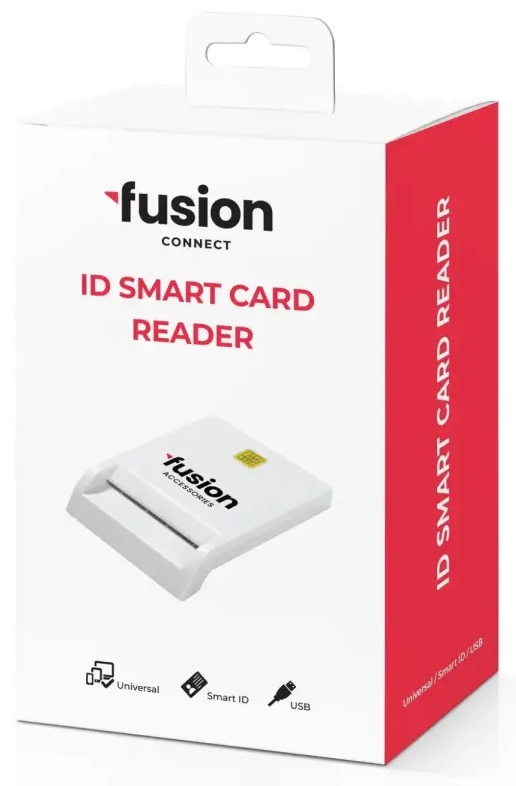 Fusion ID-kaardilugeja arvutile | SC | CCID ISO7816 USB valge