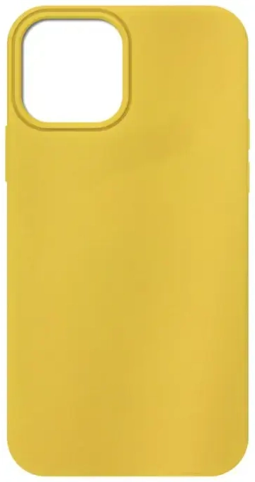 Fusion elegance fibre izturīgs silikona aizsargapvalks Apple iPhone 12 | 12 Pro dzeltens