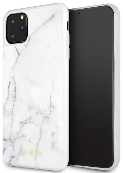Guess GUHCN65HYMAWH iPhone 11 Pro Max biały|white Marble