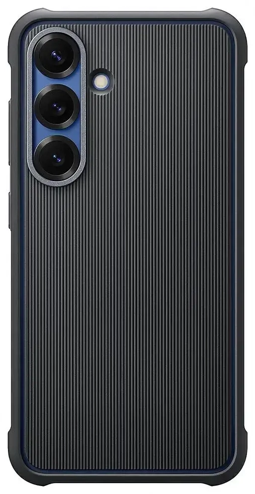 Samsung Rugged dėklas Galaxy S25, juodas