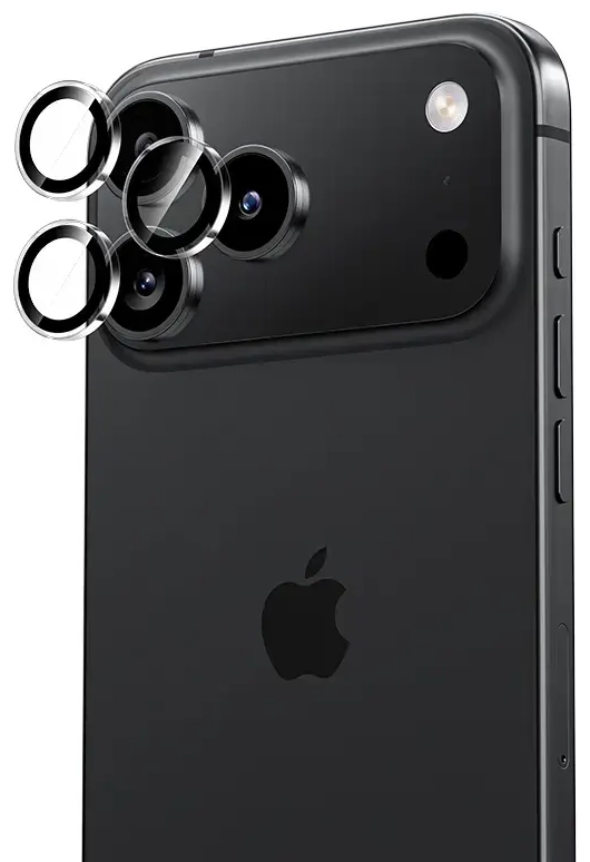 Benks Tempered glass Glass Warrior Lens Protector on camera for Iphone 17 Pro|17 Pro Max (lens 3 pieces) transparent