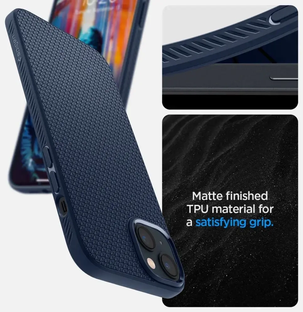Spigen LIQUID AIR IPHONE 14 PLUS NAVY BLUE