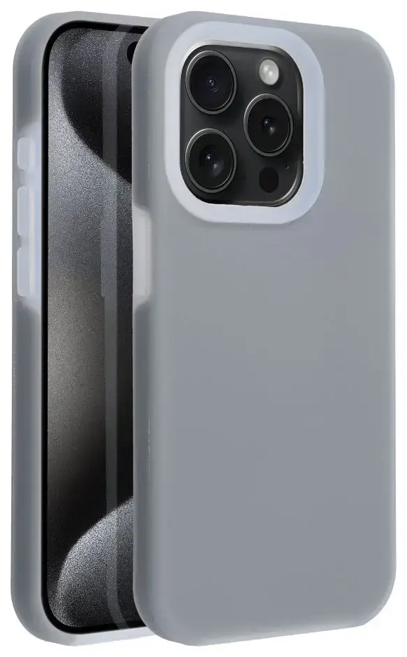 Fusion Candy Силиконовый чехол для Apple iPhone 16 Pro серый