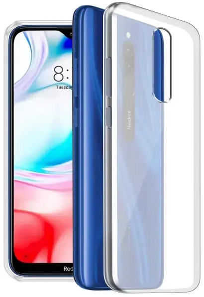 Fusion Ultra Back Case 2 mm Izturīgs Silikona Aizsargapvalks Priekš Xiaomi Redmi 8 | 8A Caurspīdīgs