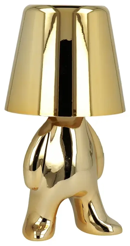 Naktinė lempa Golden Man dizainas A