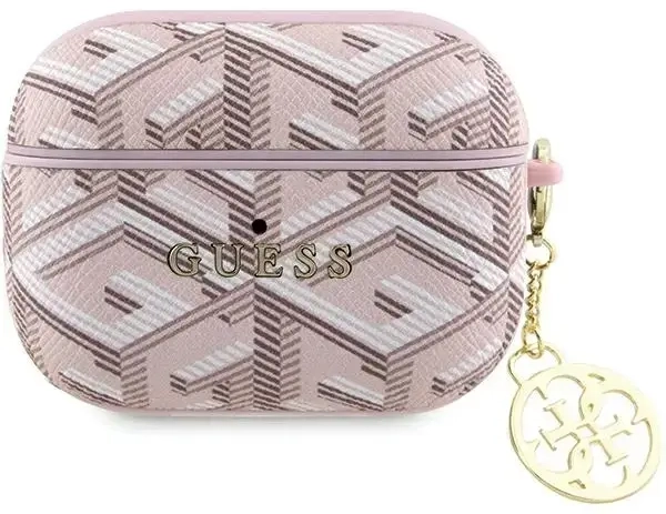 Guess GUAPPGCE4CP AirPods Pro cover różowy|pink GCube Charm