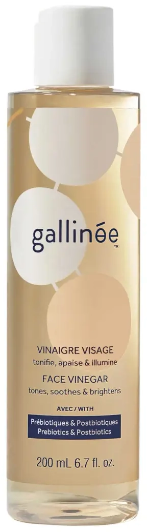 Gallinee, Microbiome Skincare, Prebiotics & Postbiotics, Tones|Soothes & Brightens, Day & Night, Lotion, For Face, 200 ml *Tester