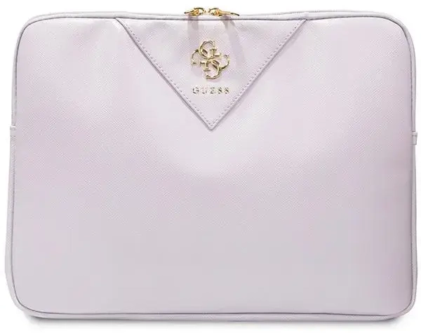 Guess Sleeve GUCS14ZPGSTEGU 14" fioletowy|purple Triangle 4G