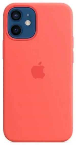 MHKP3ZM|A Apple MagSafe Silicone Cover for iPhone 12 mini Pink Citrus