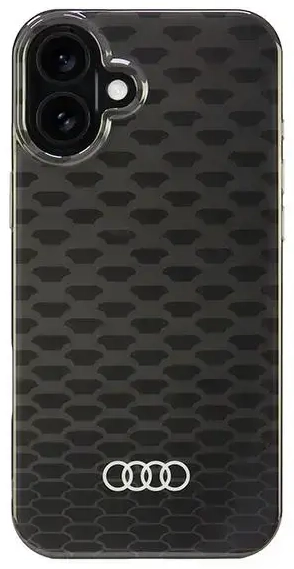 Audi IML Stitching Pattern MagSafe iPhone 16 Plus 6.7" czarny|black hardcase AU-IMLMIP16M-Q5|D3-BK