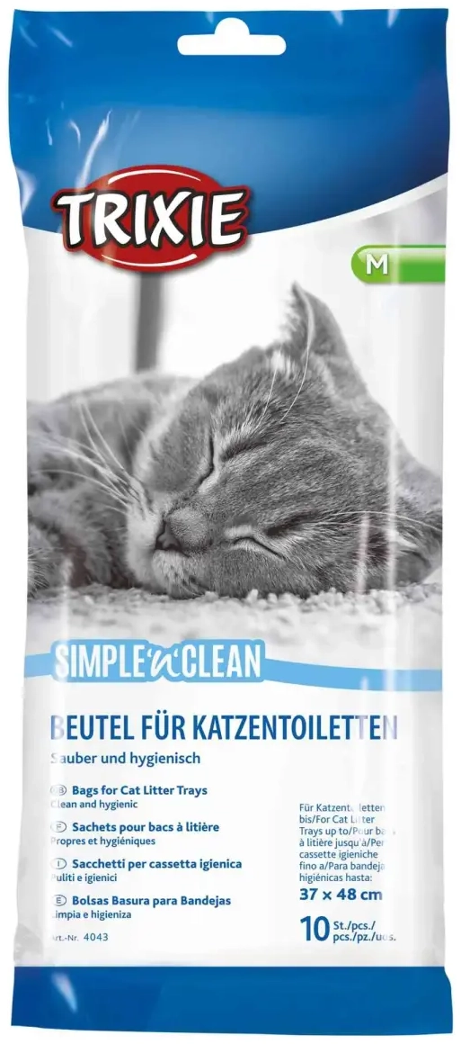 Kotid kassitualetile - Trixie for Cat Litter Trays 37*48 cm, 10 tk