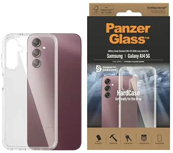 PanzerGlass ClearCase Sam A14 5G A146 läbipaistev 0436