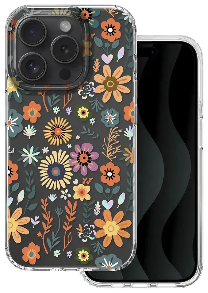 IMD Print telefono dėklas iPhone 15 Pro daugiaspalvis (field)