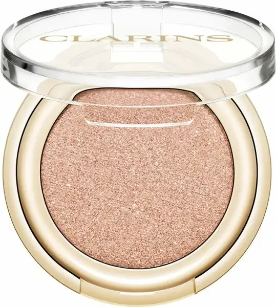Clarins Ombre Skin Nude Primer-Infused Eyeshadow - Matte Satin + Pearlized Finishes 0.05 Oz. - Pearly Rosegold